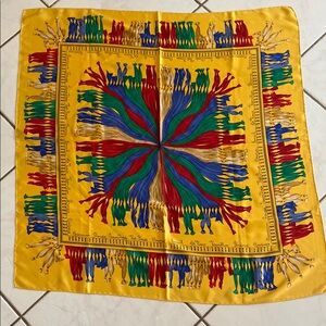 Colorful Silk Scarf